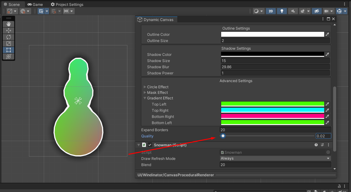 Add Dynamic Canvas