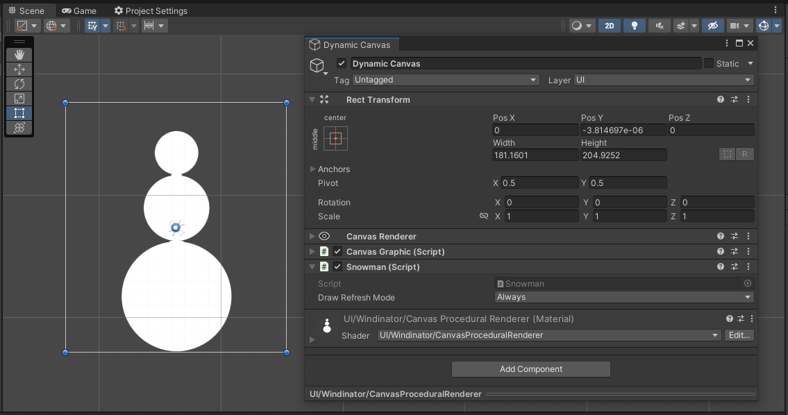 Add Dynamic Canvas